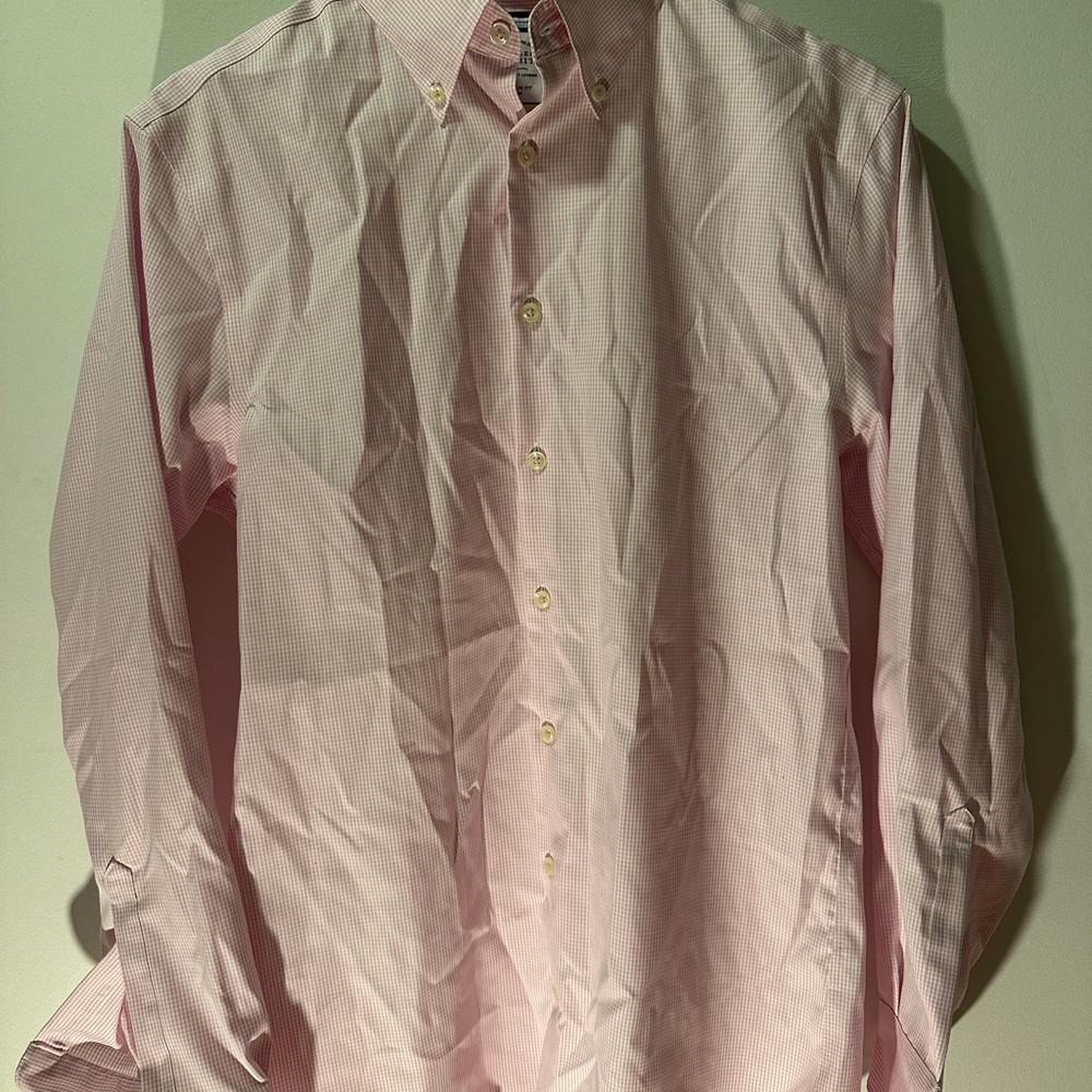Men's Pink Dress Shirt - Brand New (just wrinkly)